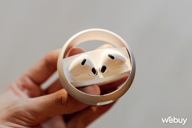 Tai nghe Hoco EW23: Hộp sạc xoay tròn lạ mắt, thiết kế y hệt AirPods 3, giá rất rẻ - Ảnh 8.