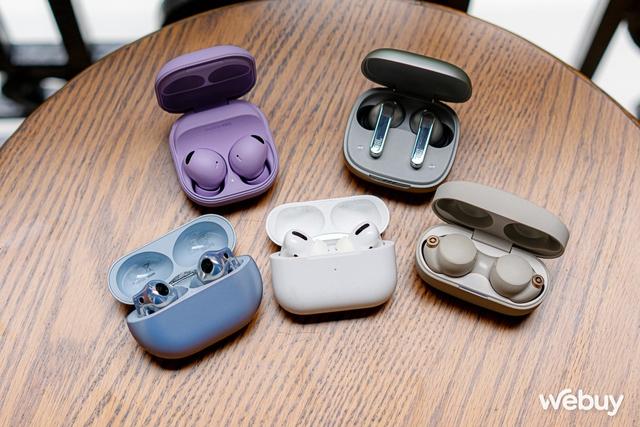 Có tầm 4 triệu mua tai nghe chống ồn Apple, Sony, Samsung, Huawei hay JBL cho ưng ý? - Ảnh 1.