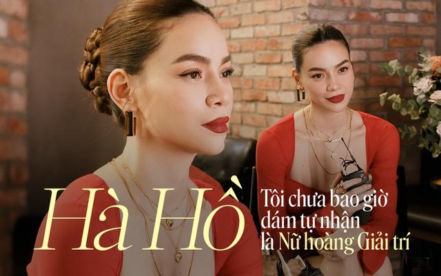 Hồ Ngọc Hà: "Tôi chưa bao giờ dám tự nhận là ‘Nữ hoàng giải trí’, nhưng cũng sẽ không từ chối"  - Ảnh 1.