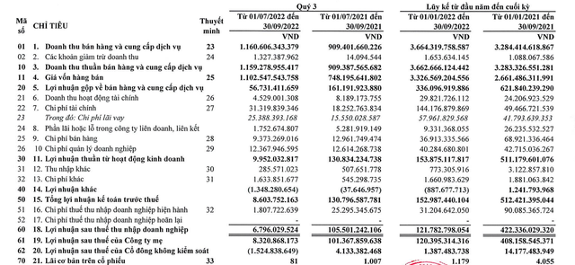 Đầu tư cổ phiếu cùng giá thép giảm, Thép Tiến Lên (TLH) báo lãi quý 3 sụt giảm 94% - Ảnh 1.