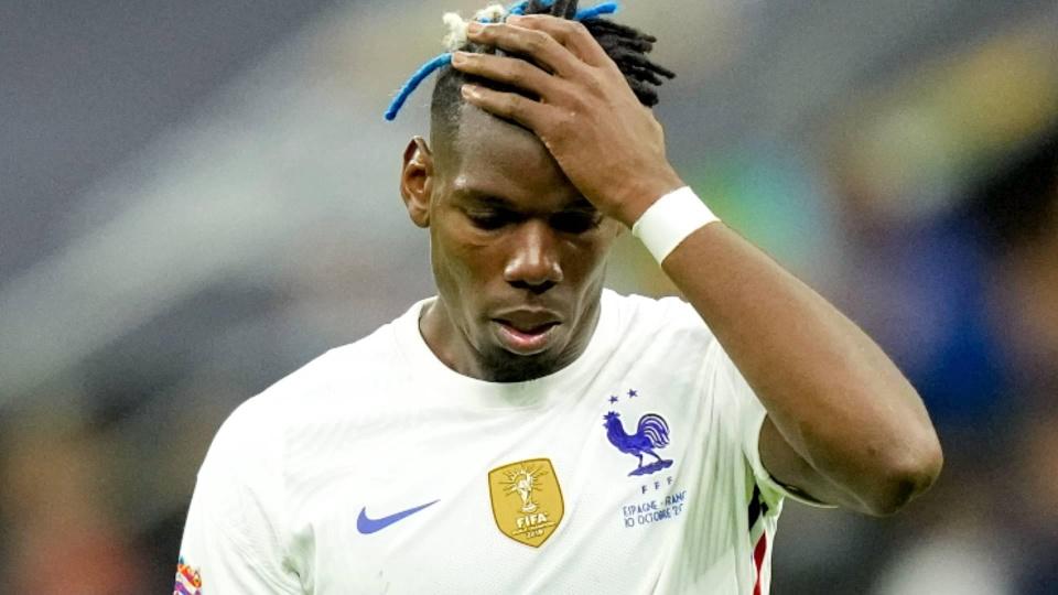 Pogba không thể tham dự World Cup 2022 vì chấn thương. Ảnh: Reuters.