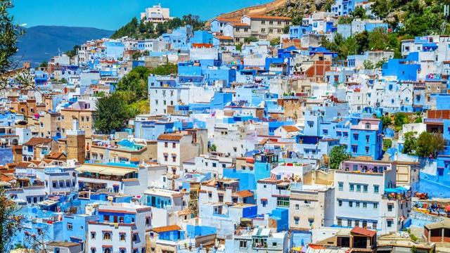 Ghé thăm thị trấn toàn màu xanh độc đáo: Giữa châu Phi lại có thiên đường bí mật như Santorini thứ hai   - Ảnh 2.