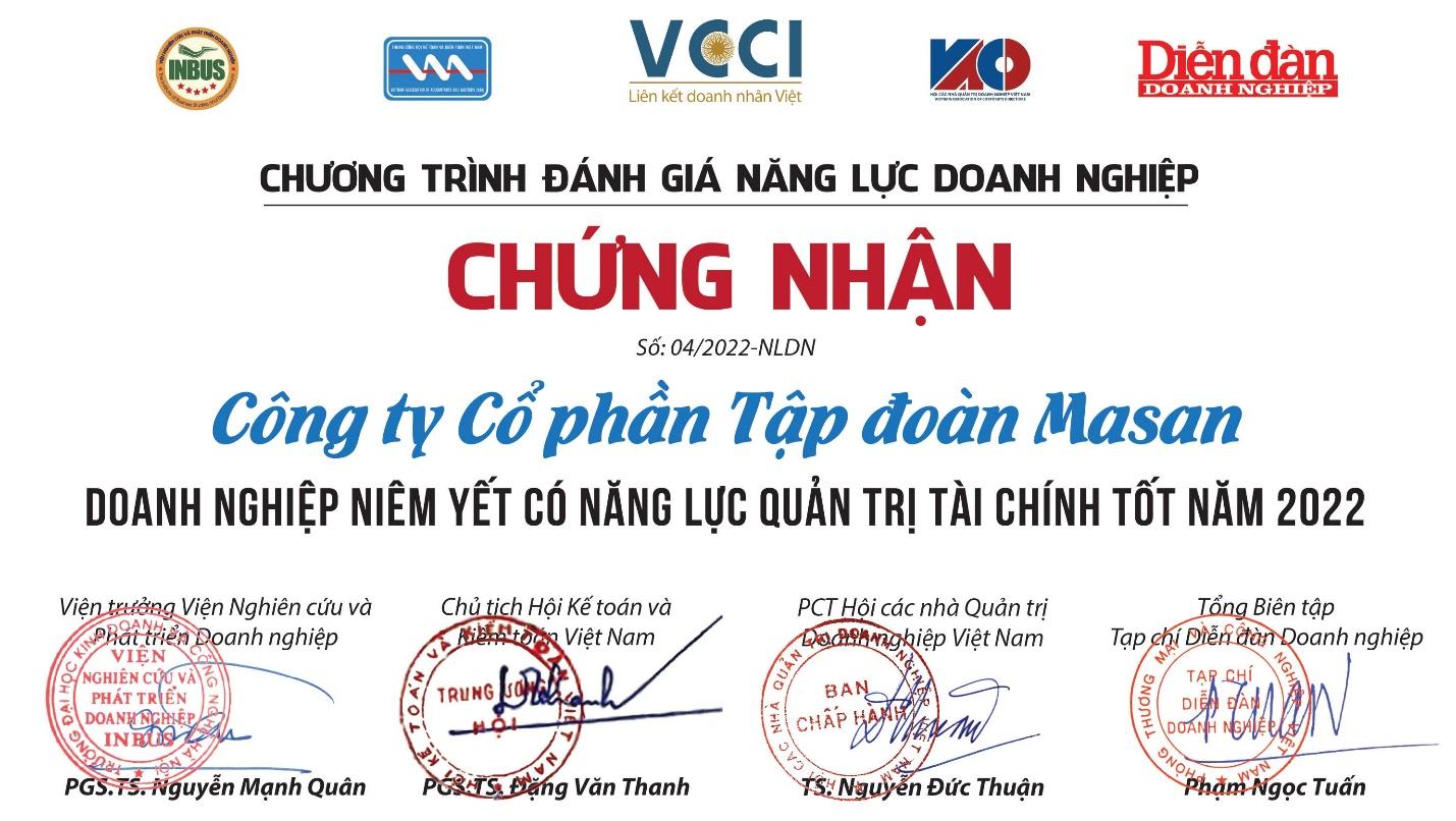 Masan sử dụng dòng vốn hiệu quả, khai thác đa dạng kênh dẫn vốn - Ảnh 4. Masan sử dụng dòng vốn hiệu quả, khai thác đa dạng kênh dẫn vốn - Ảnh 4.