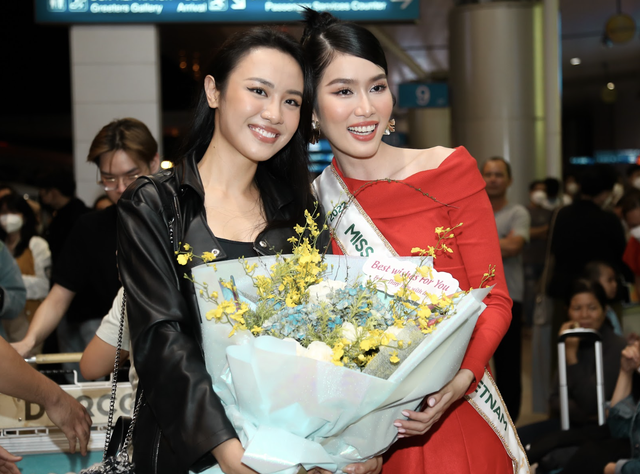 Á hậu Phương Anh lên đường chinh chiến Miss International, dàn Hậu đến dự - Ảnh 8.