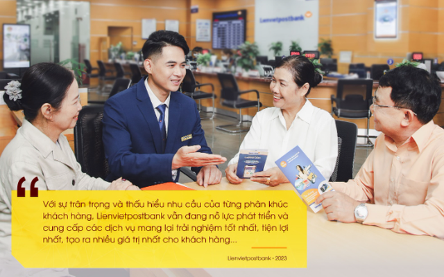 Lienvietpostbank: 15 năm chinh phục khách hàng