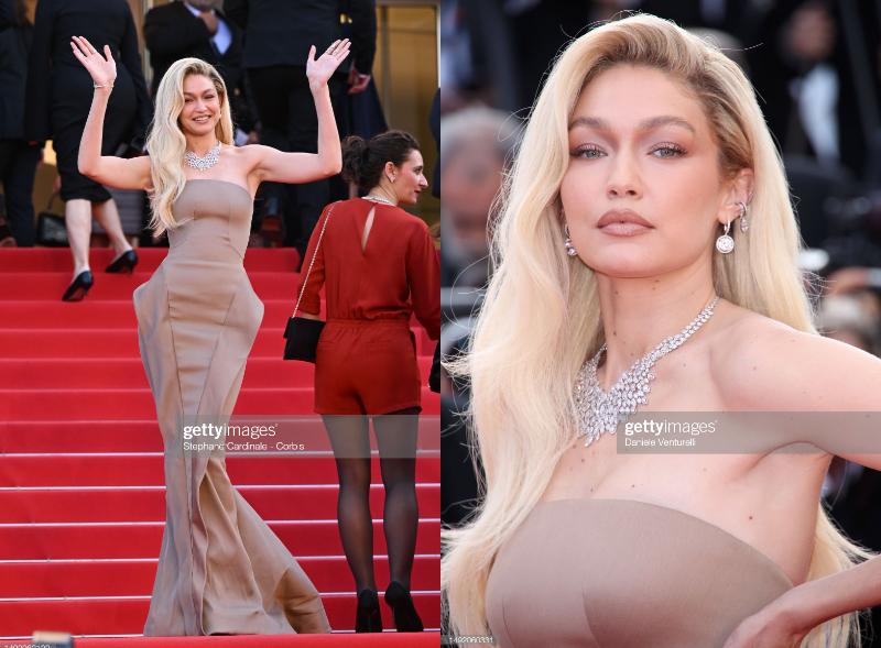 Thảm đỏ Cannes 2023 ngày 6: Jennifer Lawrence - Gigi Hadid đẹp choáng ngợp, Irina Shayk hở bạo lấn át dàn sao - Ảnh 2.