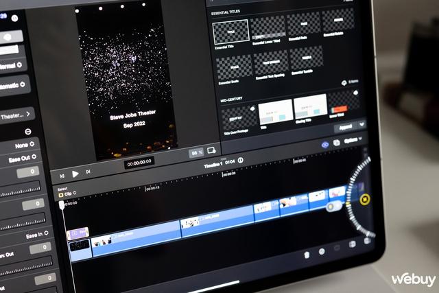 Cảm nhận đầu tiên về Final Cut Pro trên iPad: Dễ dùng, có Apple Pencil 2 là lợi thế - Ảnh 10.