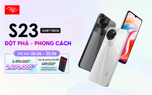 Itel quay trở lại thị trường Smartphone với siêu phẩm mới S23 cực xịn - Ảnh 1.