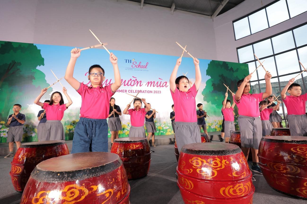 Ấn tượng “thanh” và “sắc” trong khu vườn mùa hạ tại TH School - Ảnh 8. Ấn tượng “thanh” và “sắc” trong khu vườn mùa hạ tại TH School - Ảnh 8.