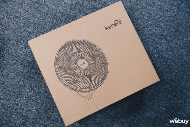 Trên tay quạt tích điện Xiaomi Keheal F4: Nhiều tính năng vượt trội, nhưng cũng có điểm yếu cần lưu tâm - Ảnh 1.