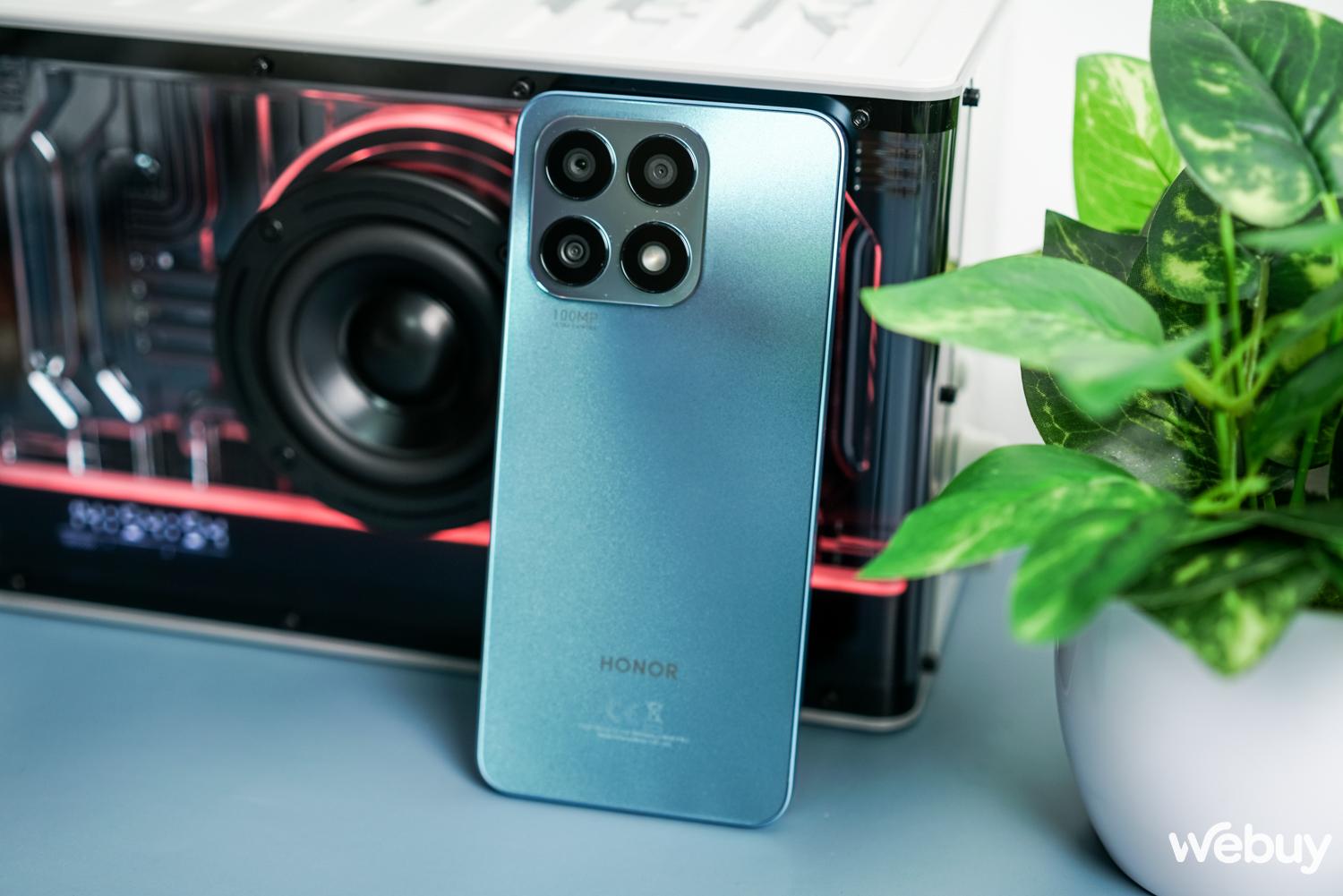 Trên tay Honor X8a: Thiết kế vuông vức, chip Helio G88 và camera 100MP - Ảnh 10.