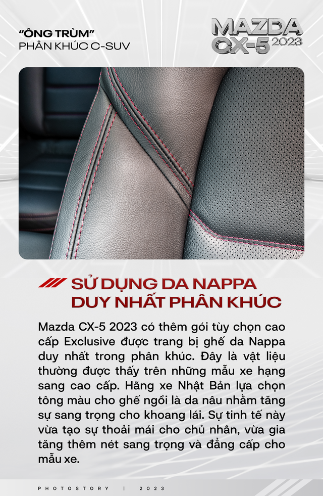 Nếu vẫn chưa tin Mazda CX-5 2023 là "ông trùm" phân khúc C-SUV thì 10 lý do sau đây đủ sức chứng minh điều đó - Ảnh 7.