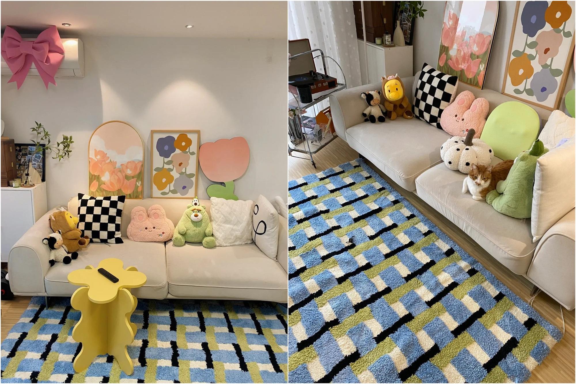 Càng ngắm càng mê không gian ấm cúng, xinh xắn bên trong căn hộ gác mái 38m² của cô nàng gen Z - Ảnh 7. Càng ngắm càng mê không gian ấm cúng, xinh xắn bên trong căn hộ gác mái 38m² của cô nàng gen Z - Ảnh 7.