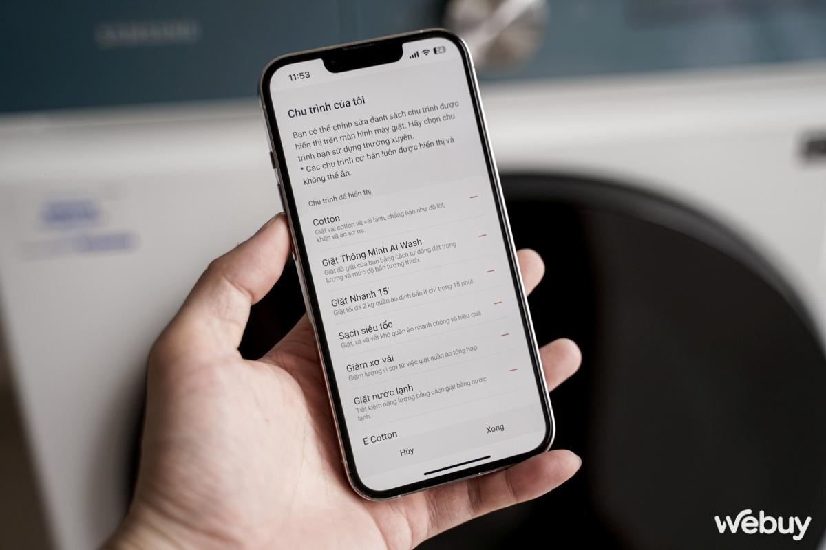 Máy giặt sấy thông minh Samsung Bespoke AI: Tự động đề xuất chế độ, phân tích độ bẩn và nhiều thứ khác - Ảnh 11. Máy giặt sấy thông minh Samsung Bespoke AI: Tự động đề xuất chế độ, phân tích độ bẩn và nhiều thứ khác - Ảnh 11.