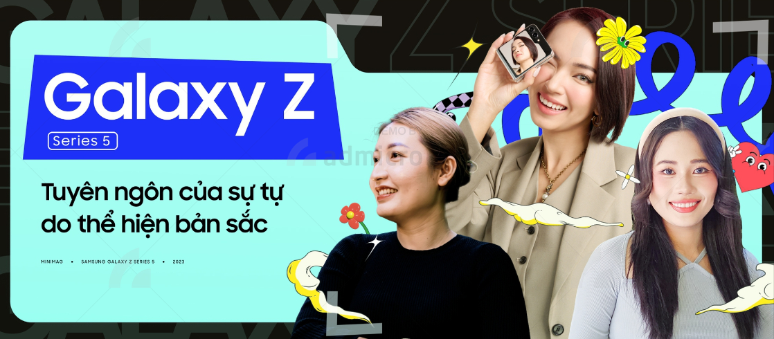 Galaxy Z Series 5 - Tuyên ngôn của sự tự do thể hiện bản sắc - Ảnh 1.