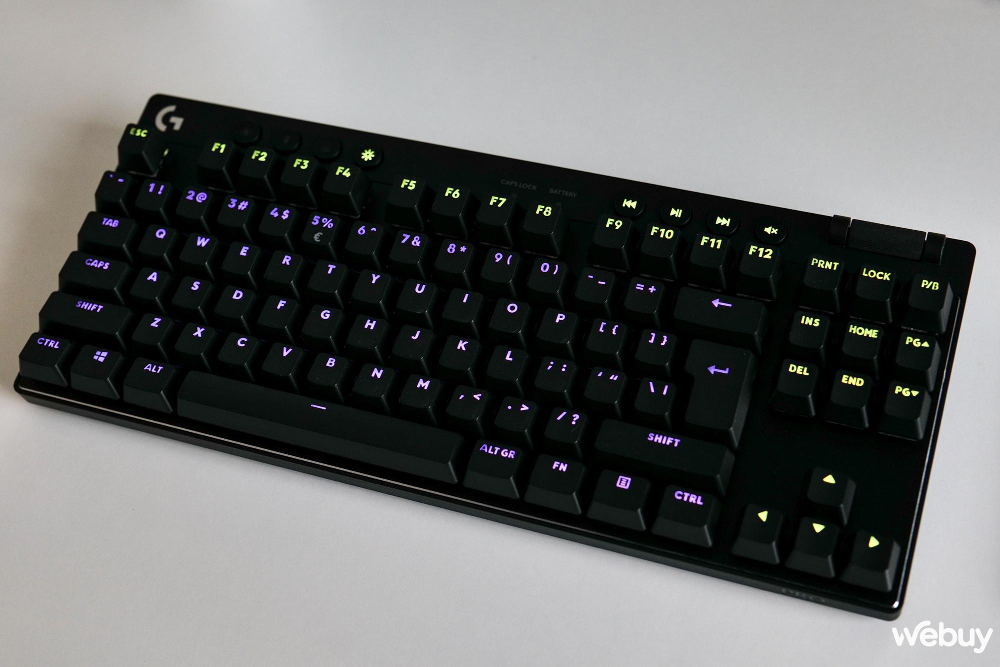 Fan Logitech có thêm mẫu phím cơ mới: Layout TKL, có đủ phím chức năng, chỉnh âm lượng riêng, giá 4,79 triệu đồng - Ảnh 12.