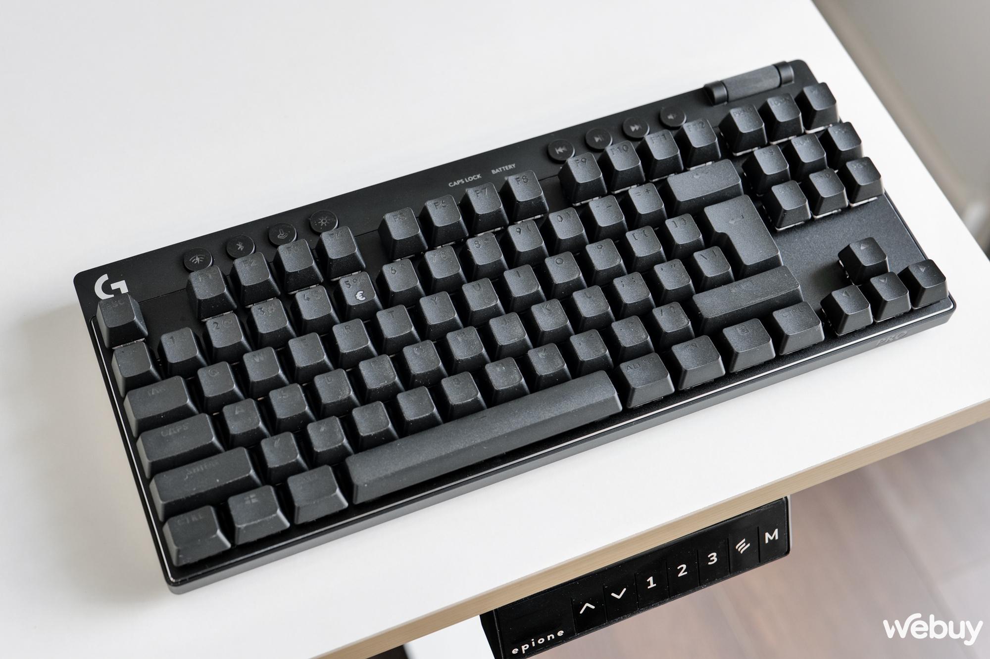 Fan Logitech có thêm mẫu phím cơ mới: Layout TKL, có đủ phím chức năng, chỉnh âm lượng riêng, giá 4,79 triệu đồng - Ảnh 3.