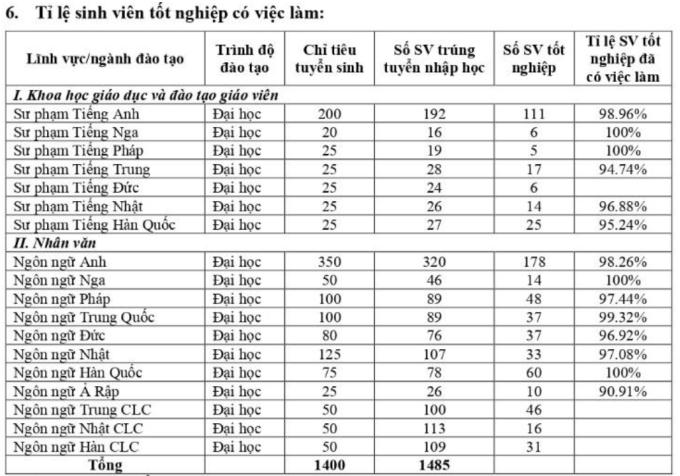 Thứ tiếng có tỷ lệ việc làm cao nhất tại ULIS và HANU, lọt top ngôn ngữ "quyền lực" nhất thế giới! - Ảnh 1.