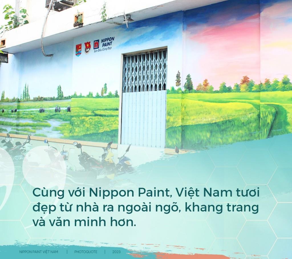 Tranh bích họa "Việt Nam tươi đẹp" mang diện mạo mới cho các bức tường tại TP. Hồ Chí Minh - Ảnh 5.