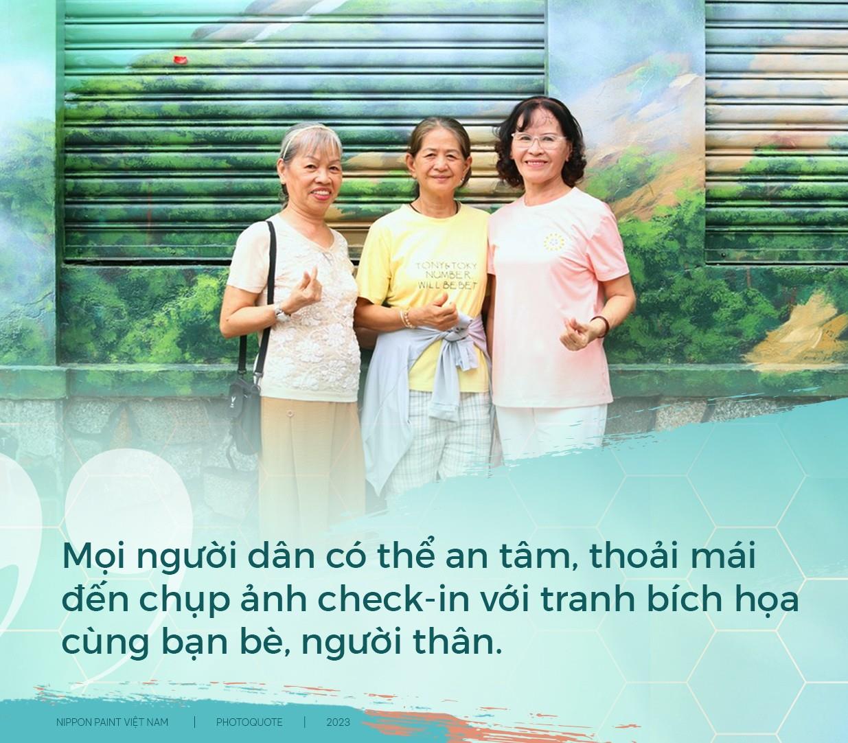 Tranh bích họa "Việt Nam tươi đẹp" mang diện mạo mới cho các bức tường tại TP. Hồ Chí Minh - Ảnh 3.