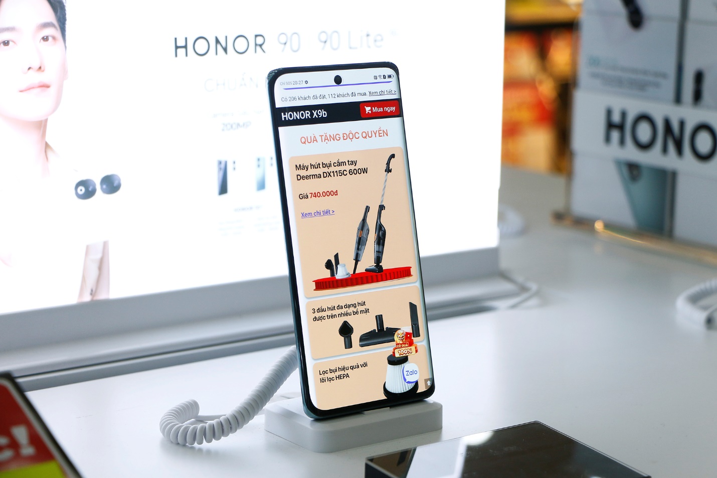 HONOR X9b 5G độc quyền lên kệ, FPT Shop tặng máy hút bụi cầm tay trị giá 740.000 đồng - Ảnh 1.