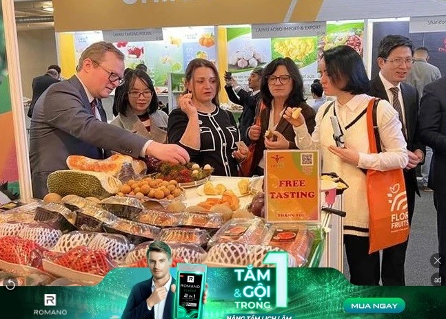 Xúc tiến xuất khẩu rau quả Việt Nam tại Hội chợ Fruit Logistica 2024