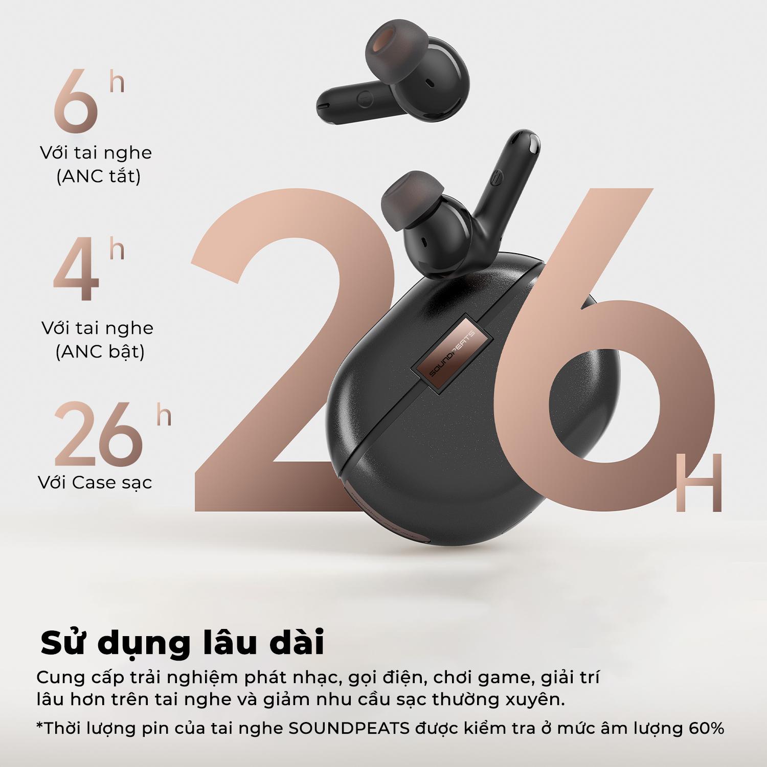 Trình làng tai nghe Soundpeats Air4 Pro phiên bản nâng cấp của Air4 - Ảnh 5.