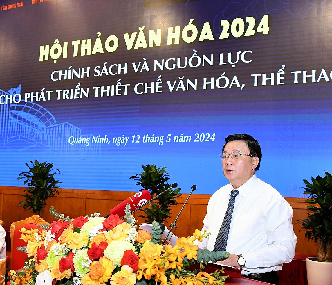 Hội thảo Văn hóa 2024 - Chính sách và nguồn lực cho phát triển thiết chế văn hóa, thể thao