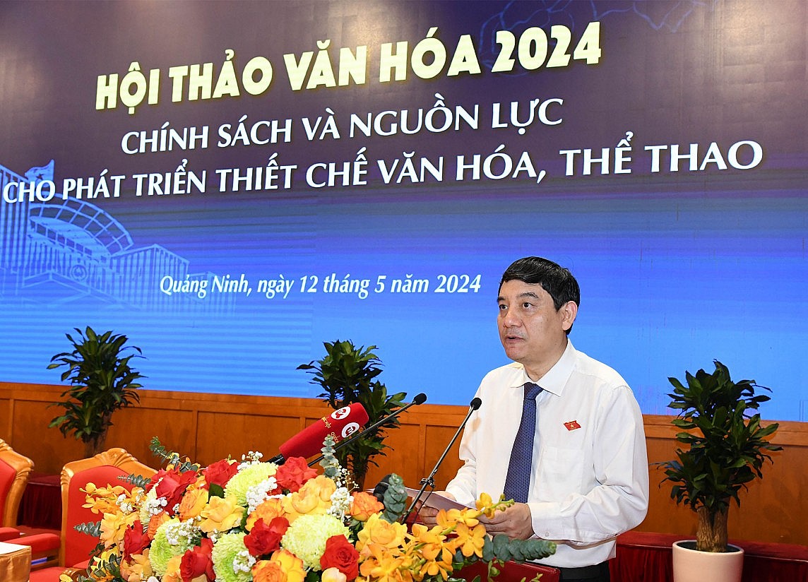 Hội thảo Văn hóa 2024 - Chính sách và nguồn lực cho phát triển thiết chế văn hóa, thể thao