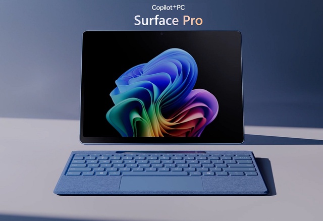 Tablet 2-in-1 Surface Pro mới của Microsoft ra mắt: Các máy tính Windows ARM đầu tiên đánh bại được MacBook Air M3 của Apple- Ảnh 2.