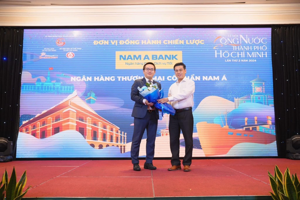 Nam A Bank là đơn vị đồng hành chiến lược tại Lễ hội Sông nước Tp.HCM