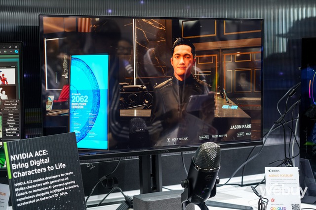 'Điểm mặt' các sản phẩm nổi bật của Gigabyte tại Computex 2024: Màn hình QD-OLED siêu lớn, AI ở bất cứ đâu- Ảnh 6.