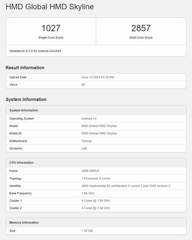 "Lumia 920 chạy Android" lộ điểm benchmark với chip Snapdragon 7s Gen 2- Ảnh 1.