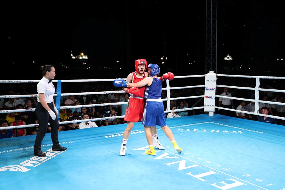 Kịch tính, hấp dẫn Chung kết Giải vô địch Boxing trẻ toàn quốc năm 2024 - ảnh 2