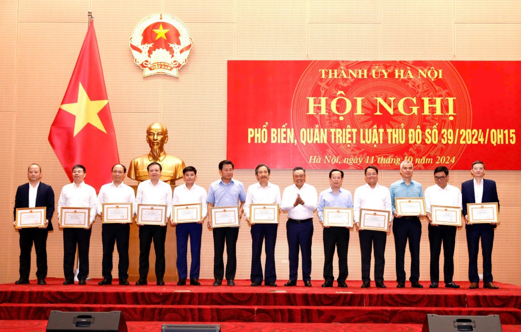 Hà Nội phổ biến, quán triệt Luật Thủ đô số 39/2024/QH15