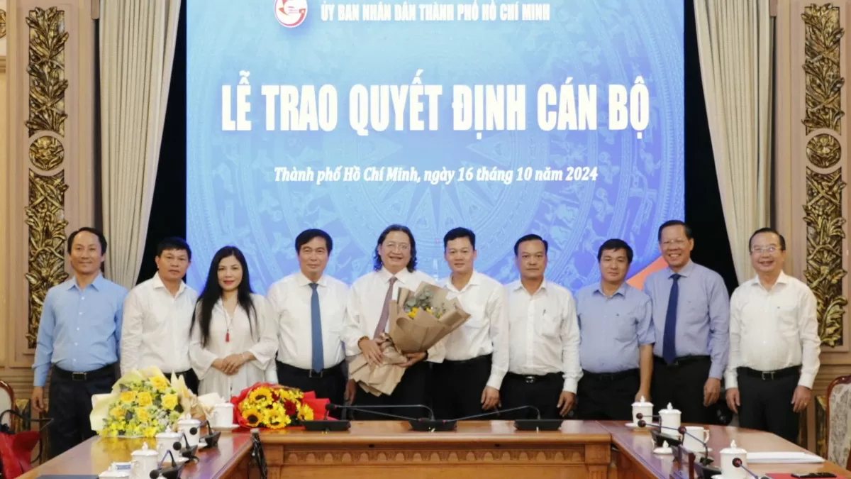 TP. Hồ Chí Minh: Ông Nguyễn Minh Nhựt làm Phó Giám đốc Sở Văn hóa và Thể thao