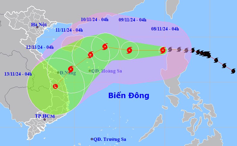 yinxing vao bien dong va huong thang mien trung tro thanh con bao so 7 nam nay hinh 1
