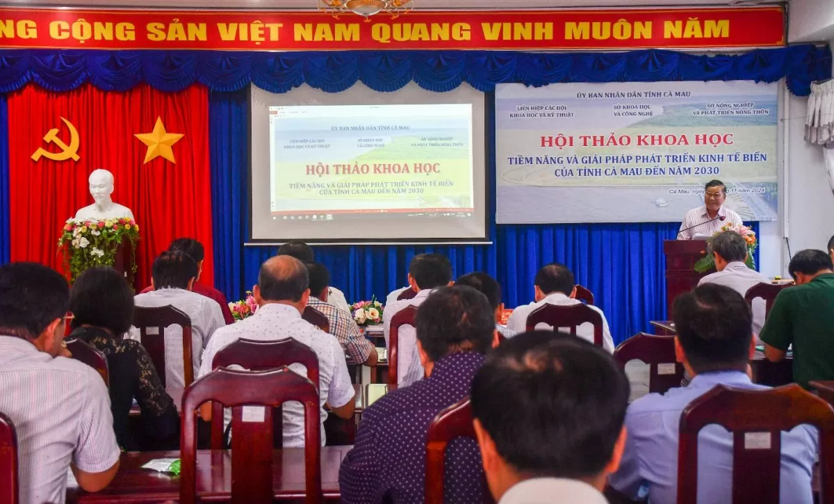 Cà Mau: Tìm giải pháp phát triển kinh tế biển