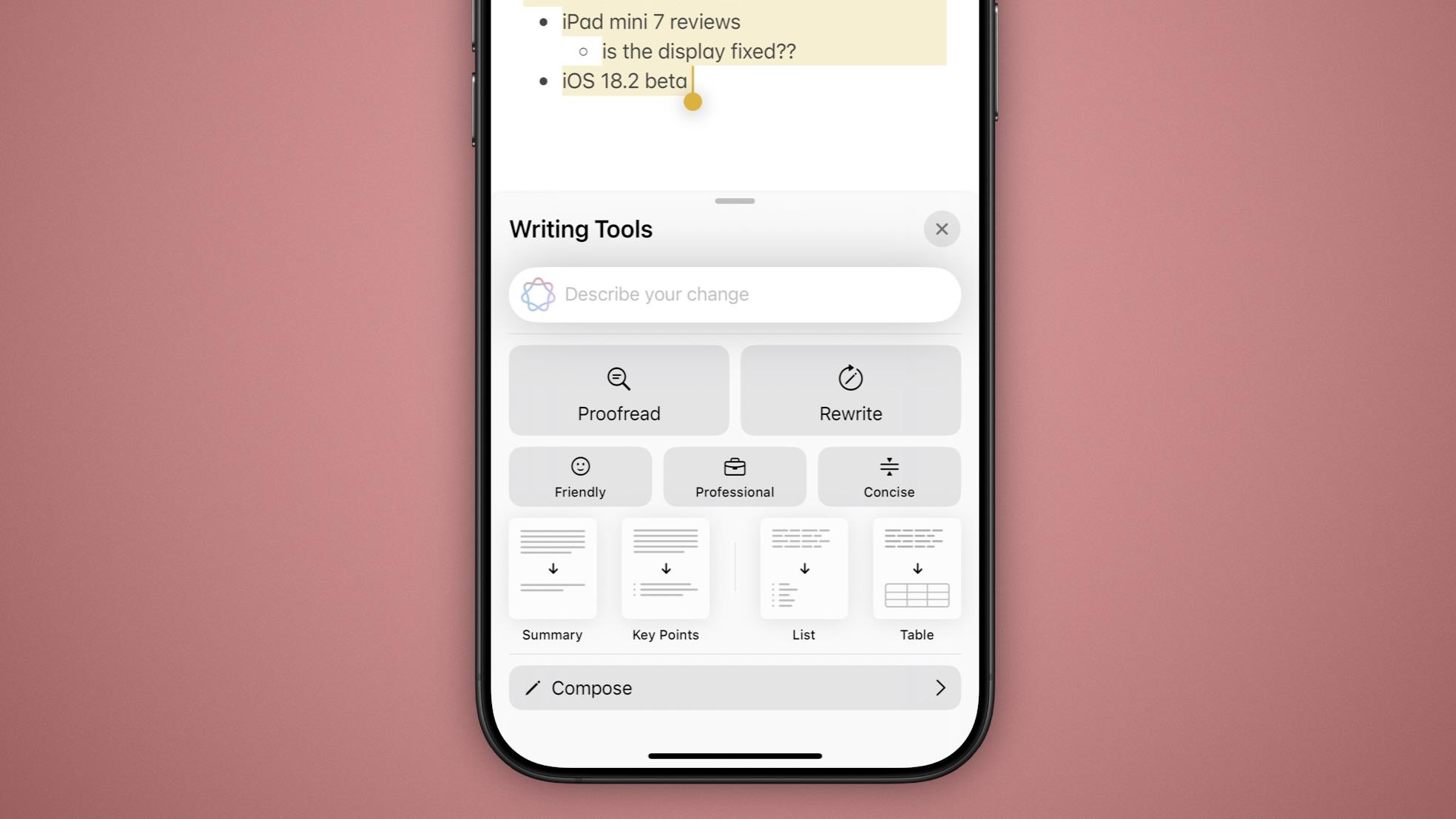 Apple ra mắt iOS 18.2 RC với hàng loạt tính năng Apple Intelligence mới- Ảnh 4. Apple ra mắt iOS 18.2 RC với hàng loạt tính năng Apple Intelligence mới- Ảnh 4.
