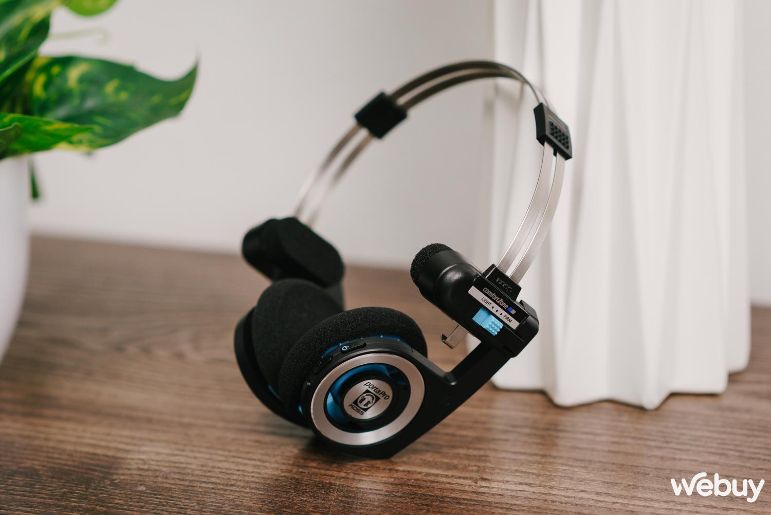 Đánh giá Koss Porta Pro Wireless: Sự 'hồi sinh' bất ngờ của cặp tai nghe 40 năm tuổi- Ảnh 7. Đánh giá Koss Porta Pro Wireless: Sự 'hồi sinh' bất ngờ của cặp tai nghe 40 năm tuổi- Ảnh 7.