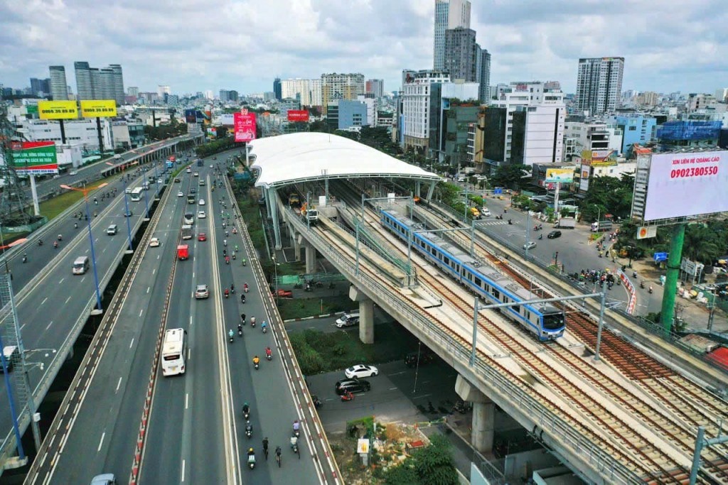 Tuyến Metro số 1 Bến Thành - Suối Tiên