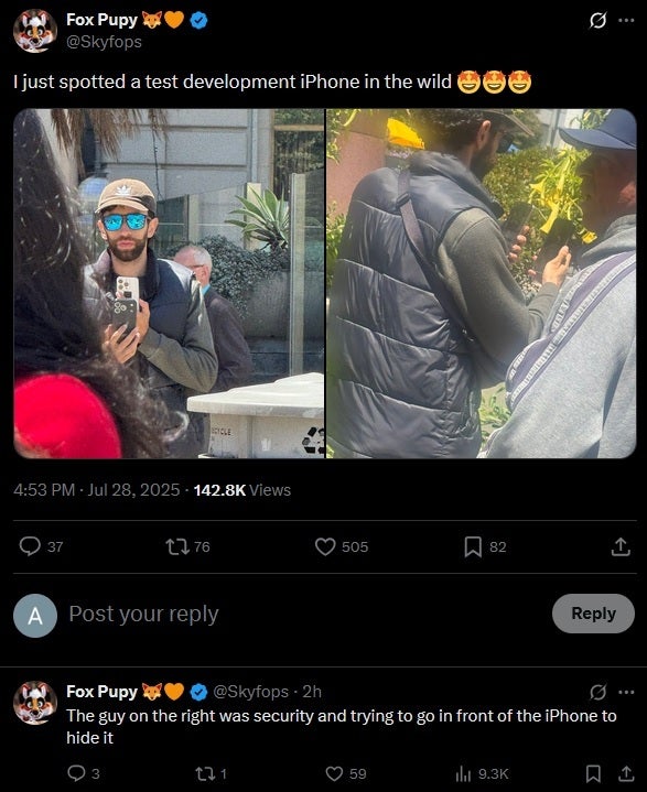 iPhone 17 Pro lộ ảnh đời thực, có ốp lưng che nhưng ai nhìn cũng nhận ra ngay- Ảnh 1.