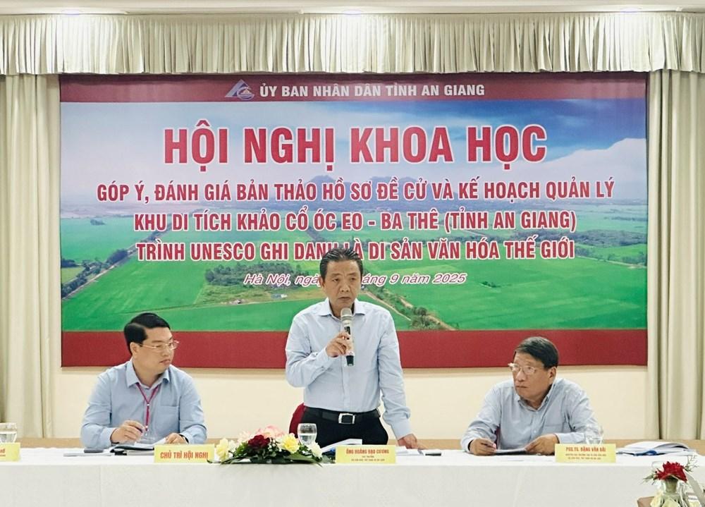 Di tích quốc gia đặc biệt Óc Eo- Ba Thê hướng tới Di sản văn hóa thế giới - ảnh 1