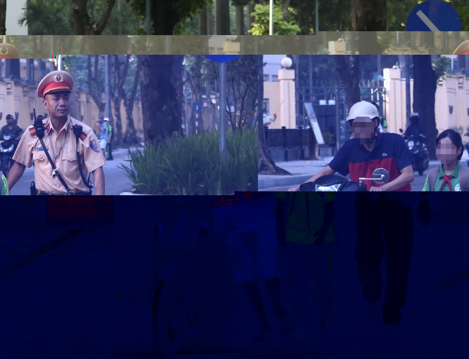 Hà Nội: Xử lý nhiều phụ huynh và học sinh vi phạm luật giao thông