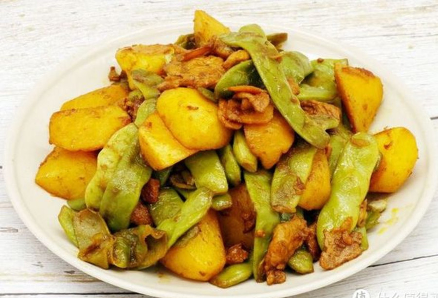 Khoai tây và đậu cô ve được hầm cùng nhau, tạo ra hương vị mềm mại và ngon miệng. (Ảnh : ITN) 3-khoai-tay-va-dau-co-ve.jpg