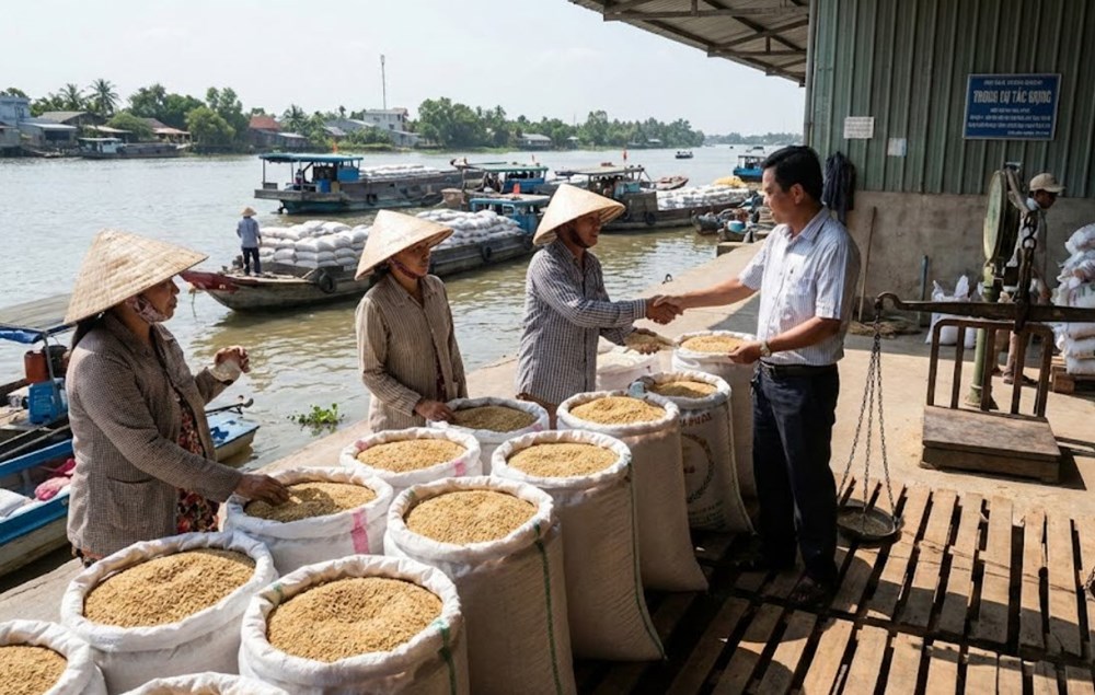 Giá lúa gạo hôm nay 2.12: Thị trường “lặng sóng”, giá cám giảm nhẹ - ảnh 1