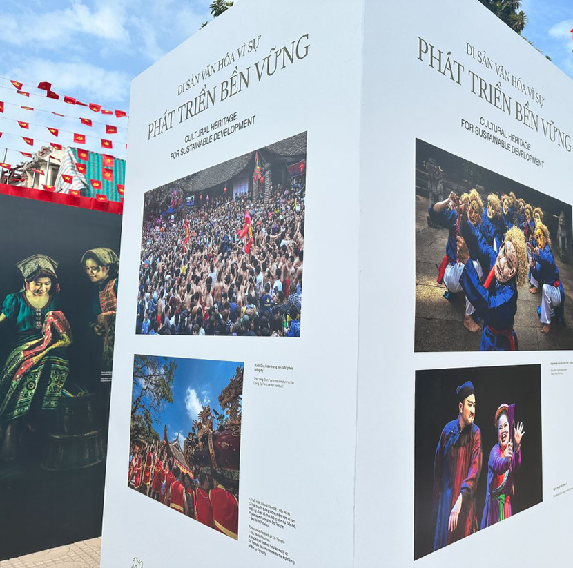 Trưng bày gần 200 hình ảnh, hiện vật về các di sản văn hóa Việt Nam ảnh 4 4.jpg