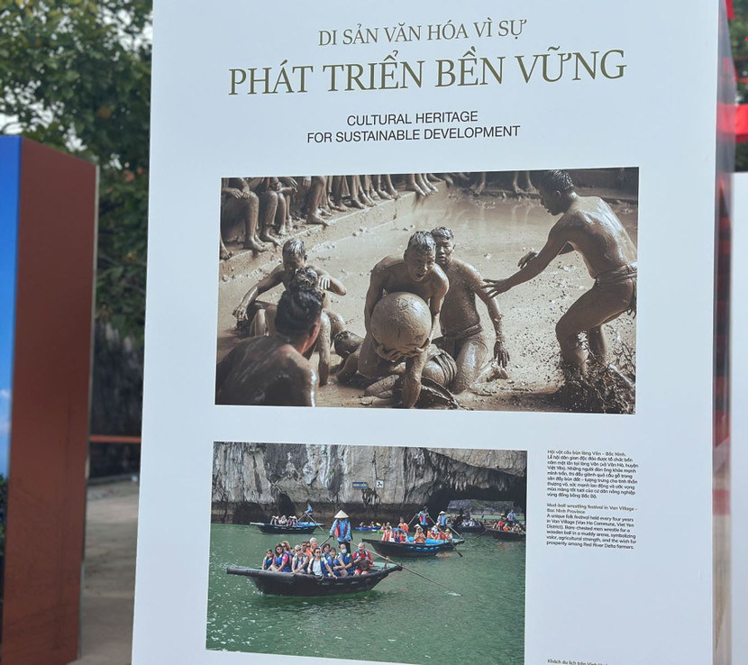 Trưng bày gần 200 hình ảnh, hiện vật về các di sản văn hóa Việt Nam ảnh 6 2.jpg
