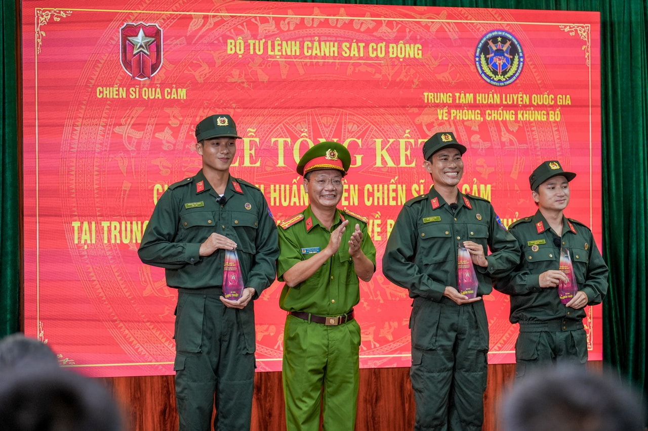 Lễ bế mạc chương trình Chiến sĩ quả cảm