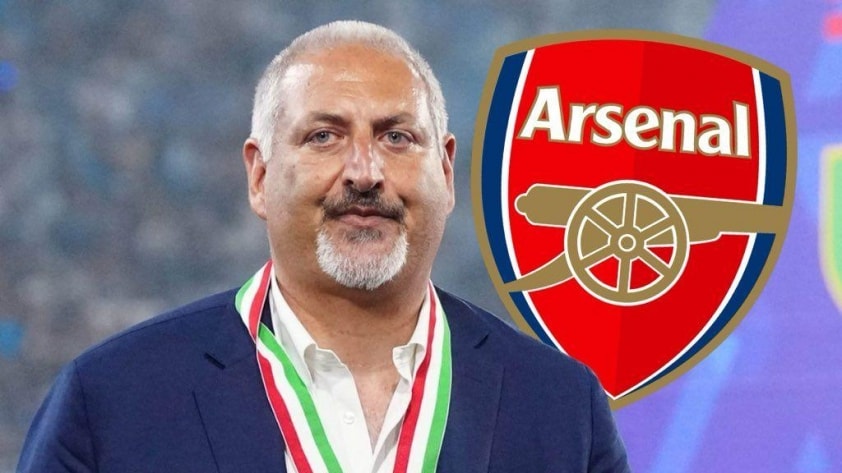 Maurizio Micheli chính thức gia nhập Arsenal